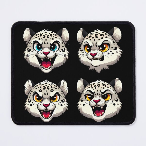 Item preview, Perfect Cute and Angry Snow Leopards designed and sold by Irbisinthebox.