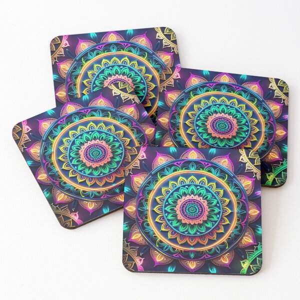 Item preview, Abstract Indian Mandala Pattern designed and sold by TheArtOfPat.