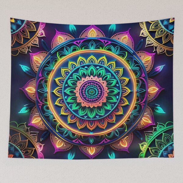 Item preview, Abstract Indian Mandala Pattern designed and sold by TheArtOfPat.