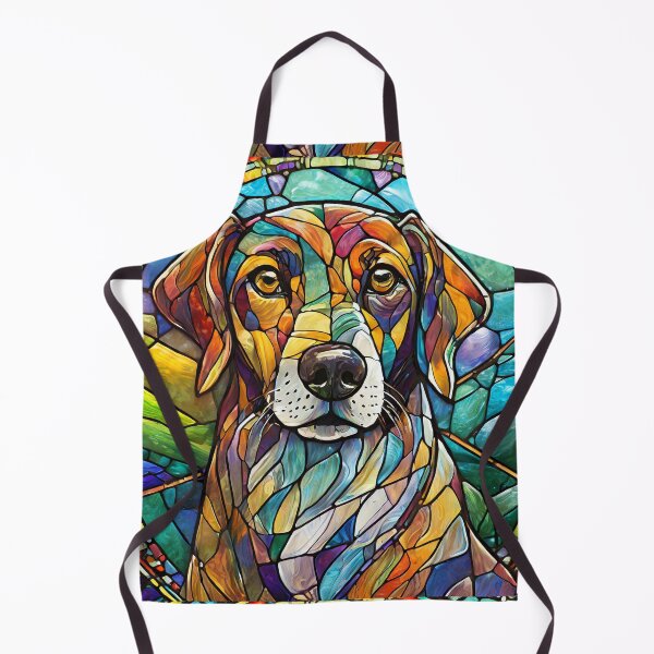 Item preview, Stained Glass Dog designed and sold by NinjaRat.