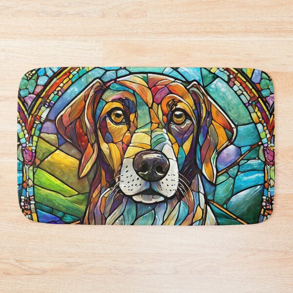 Item preview, Stained Glass Dog designed and sold by NinjaRat.