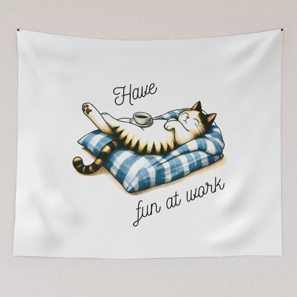 Item preview, Have fun at work designed and sold by PurrfectJourney.