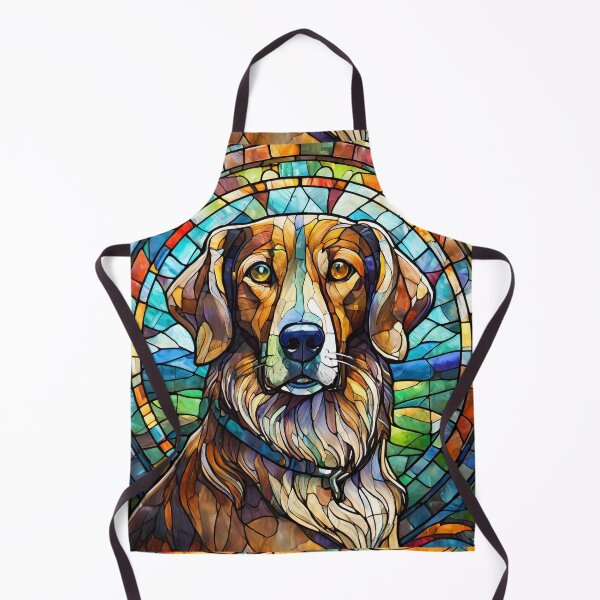 Item preview, Stained Glass Dog designed and sold by NinjaRat.