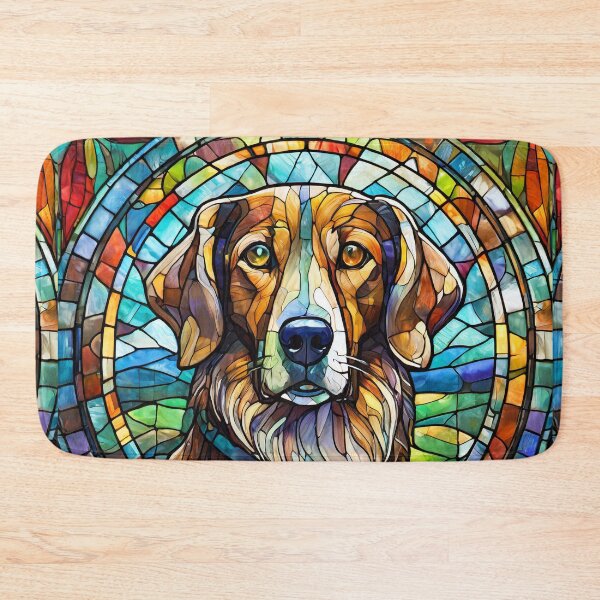 Item preview, Stained Glass Dog designed and sold by NinjaRat.