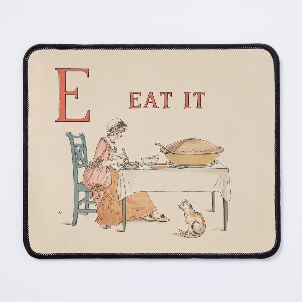 Item preview, Copy of A Apple Pie book illustration of E eat it designed and sold by stevepaint.