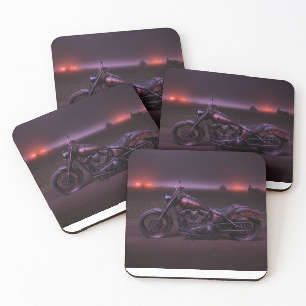 Item preview, A Motorcycle at Haunted Burning Field designed and sold by TheDarkWardrobe.