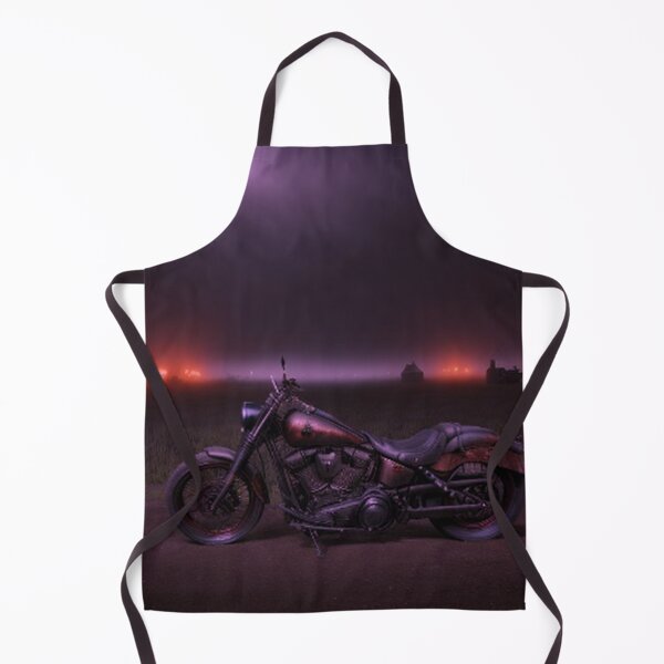 Item preview, A Motorcycle at Haunted Burning Field designed and sold by TheDarkWardrobe.