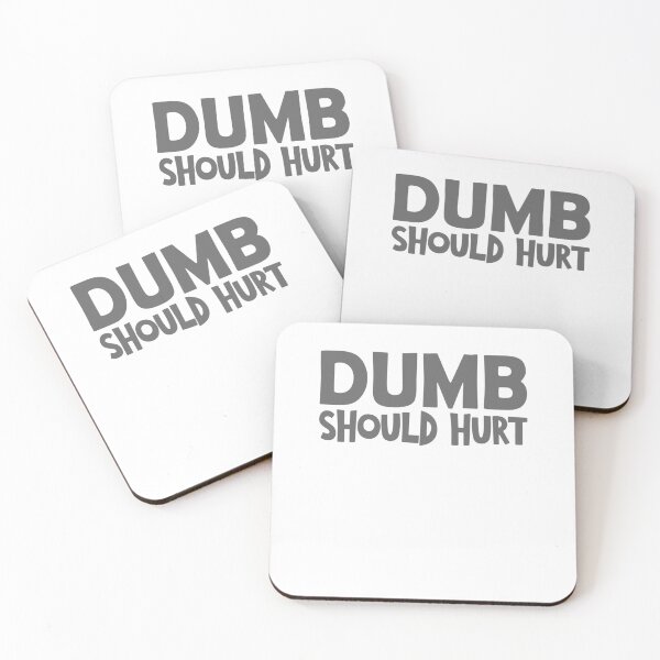 Item preview, dumb should hurt funny saying designed and sold by YAHIA-14.