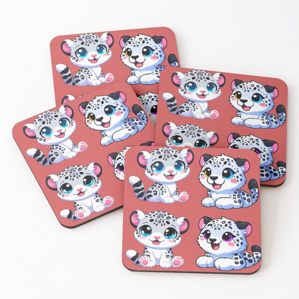 Item preview, Perfect Cute and Angry Snow Leopards designed and sold by Irbisinthebox.