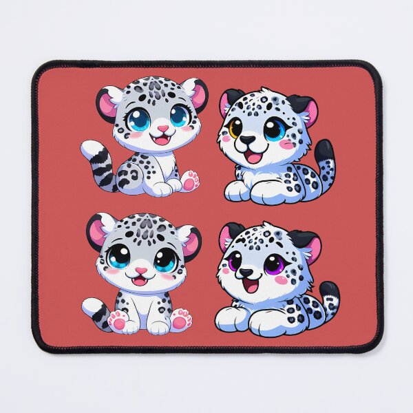 Item preview, Perfect Cute and Angry Snow Leopards designed and sold by Irbisinthebox.