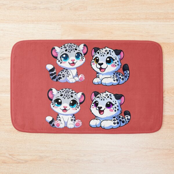 Item preview, Perfect Cute and Angry Snow Leopards designed and sold by Irbisinthebox.