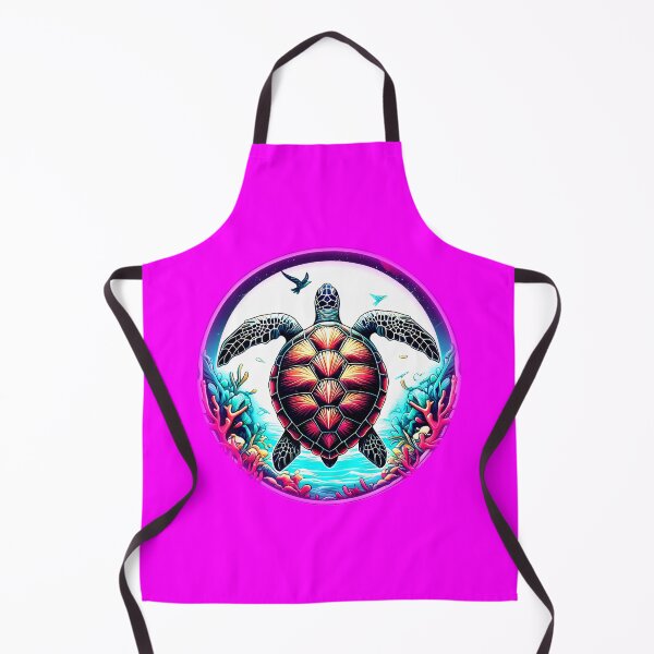 Item preview, REEF SEA TURTLE - #FF00FF designed and sold by Marlon Oseguera.