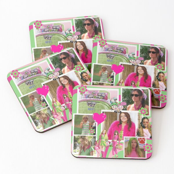 Item preview, Pink and Green 2000s Collage designed and sold by ilovethe00s.