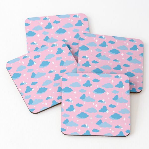 Item preview, pink clouds designed and sold by Esteward.