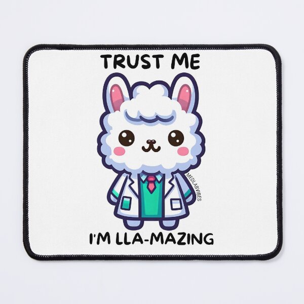 Item preview, Trust Me I'm Lla-mazing (Llama Lab Doctor Tech) designed and sold by MedLabVibes.