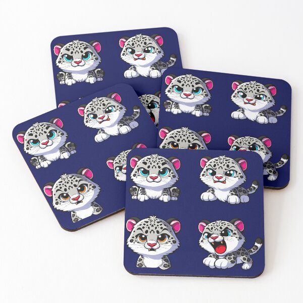 Item preview, Perfect Cute and Angry Snow Leopards designed and sold by Irbisinthebox.