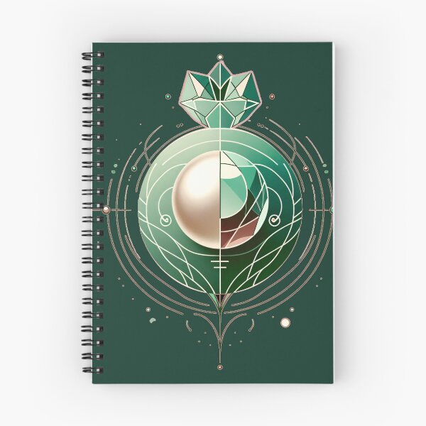 Item preview, June Birthstone. Mystic Harmony: Alexandrite & Pearl Whorl. designed and sold by leyfinder.