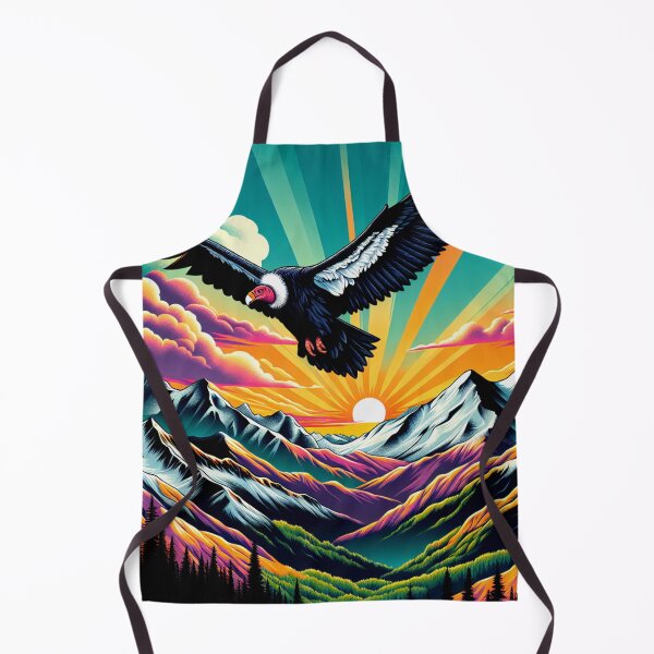 Item preview, Condor Soars Over The Sierra Nevada Mountains designed and sold by HippieFarms11.