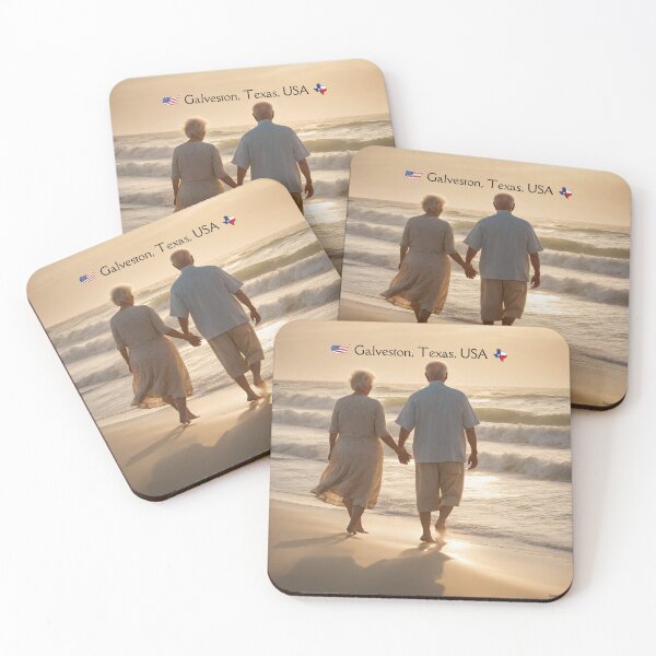 Item preview, Galveston Texas Couple Island Escapade by Zangerolame AI designed and sold by FindYouByZ.