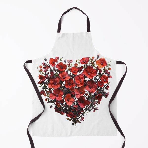 Item preview, HEART MADE OF RED FLOWERS 1 designed and sold by JarredDoll.