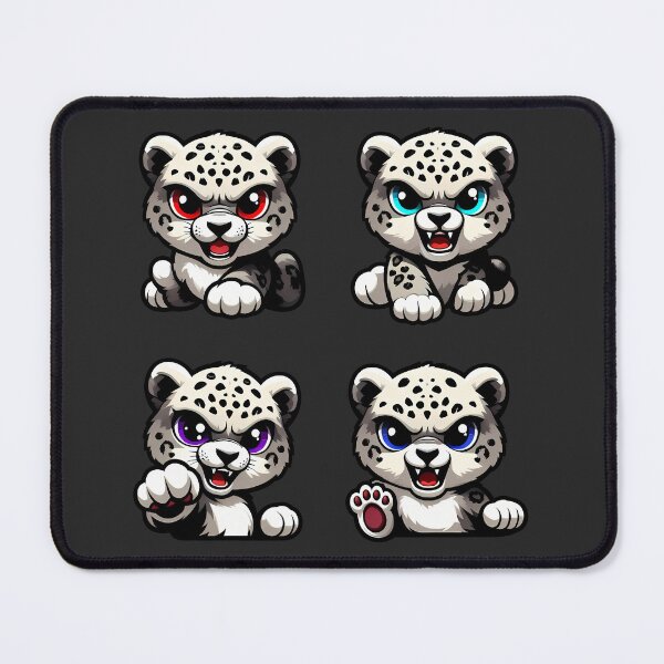 Item preview, Perfect Cute and Angry Snow Leopards designed and sold by Irbisinthebox.