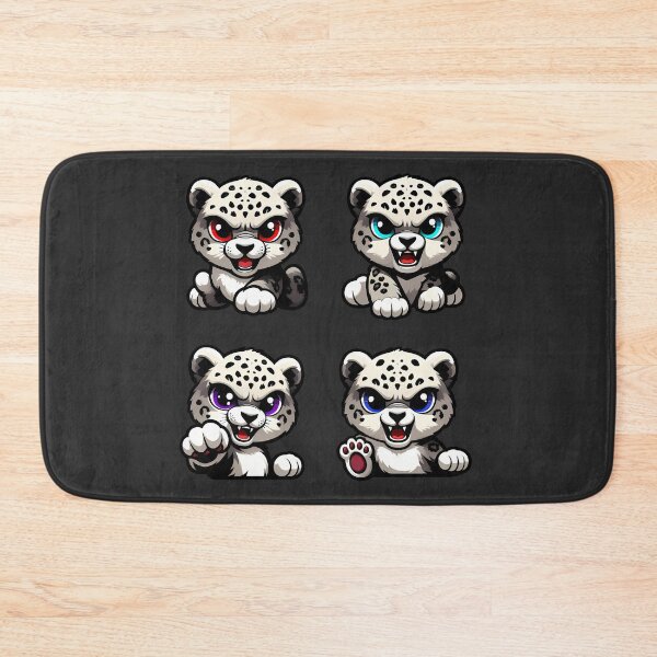 Item preview, Perfect Cute and Angry Snow Leopards designed and sold by Irbisinthebox.