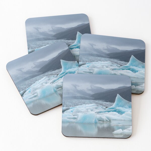 Item preview, Ice fragments of a frozen landscape in a glacier lagoon in Iceland designed and sold by jpferreiraphoto.