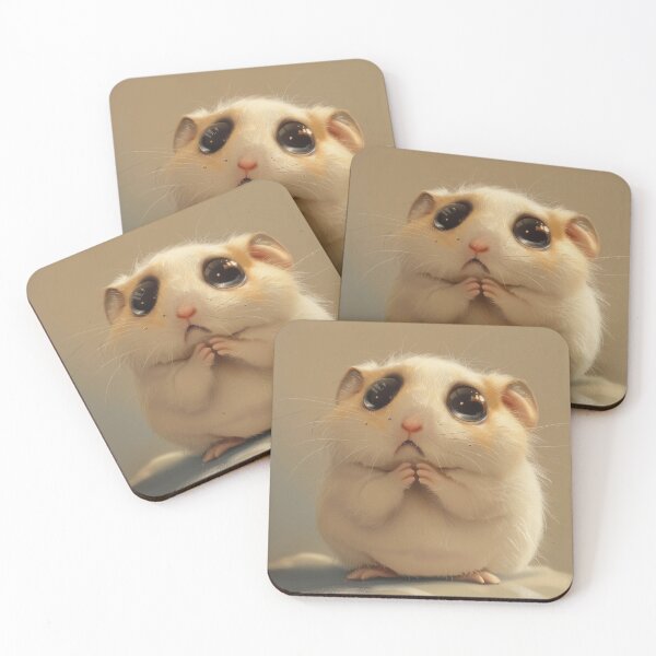 Item preview, Cute Sad Hamster designed and sold by sheprint.