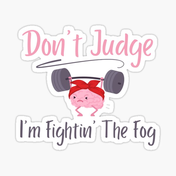 Item preview, Fighting Brain Fog Chronic Illness  designed and sold by A-M-Watson.