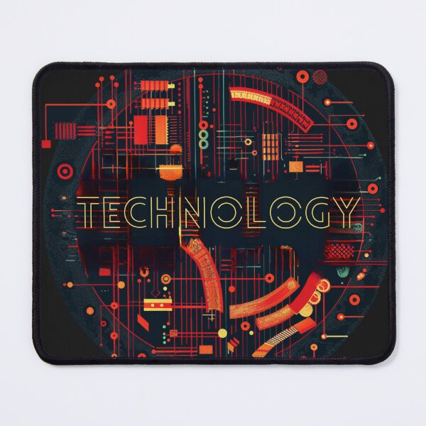 Item preview, Graceful Tech Emblem with Scripted Typography designed and sold by Ace Apparel  Attire.