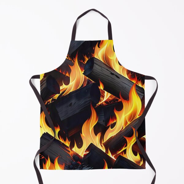 Item preview, Abstract Burning Wood Fire Pattern designed and sold by TheArtOfPat.