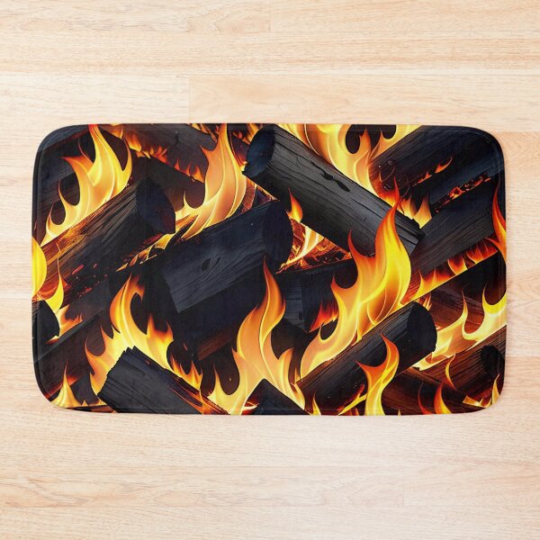 Item preview, Abstract Burning Wood Fire Pattern designed and sold by TheArtOfPat.