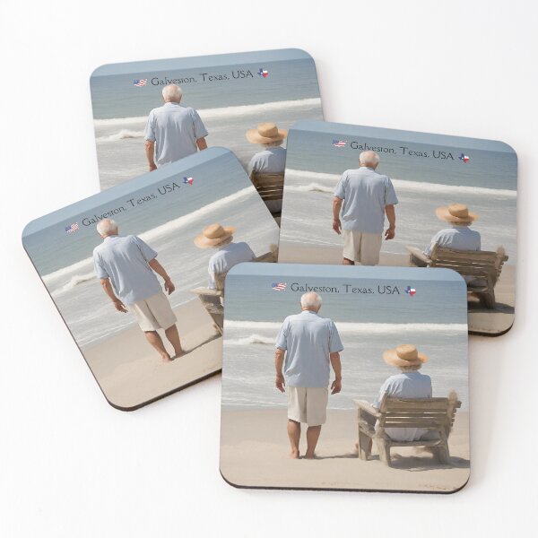 Item preview, Galveston Texas Couple Island Escapade by Zangerolame AI designed and sold by FindYouByZ.