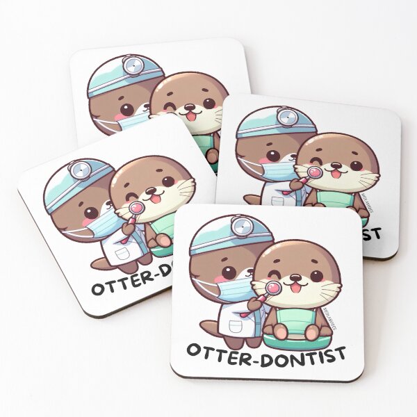 Item preview, Otter-dontist (Dentist Otter Orthodontist) designed and sold by MedLabVibes.