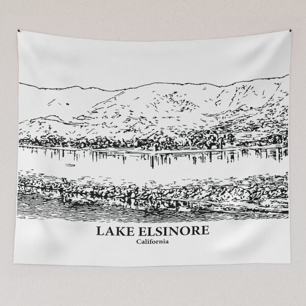Item preview, Lake Elsinore - California designed and sold by Lakeric Cityscapes.