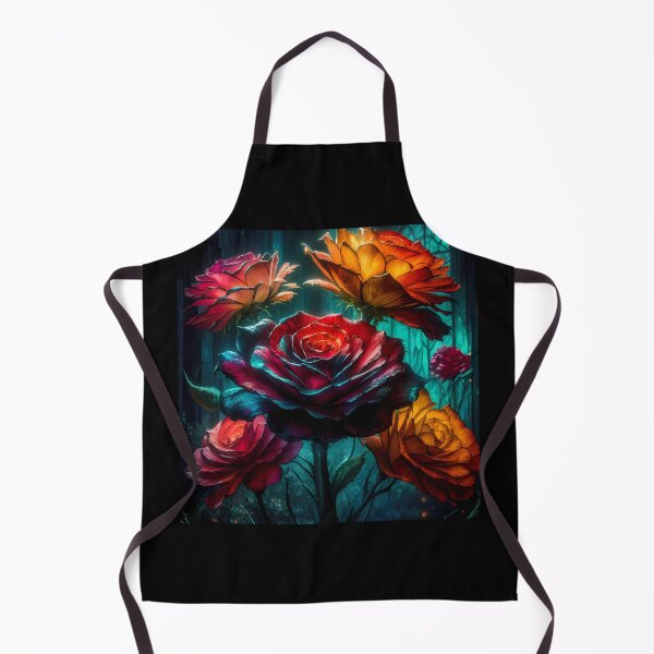 Item preview, Dark Fantasy Roses & Stained Glass Window In A 3D Style Design designed and sold by DaydreamerDzine.