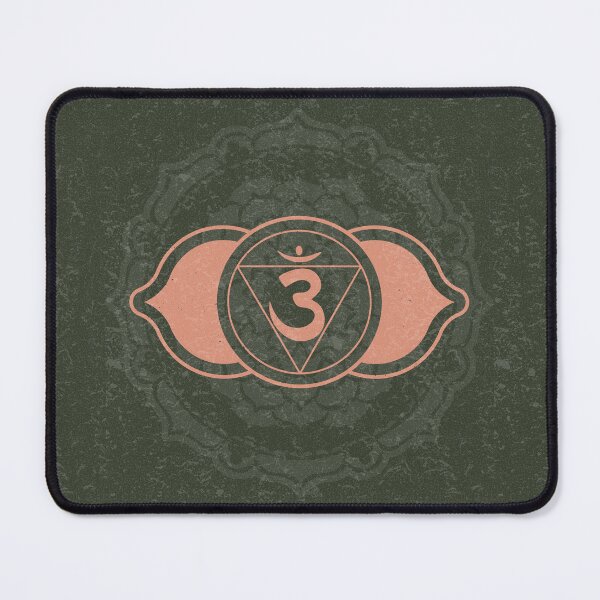 Item preview, Third Eye Chakra Mandala - Pine + Coral designed and sold by Irene Estelle.