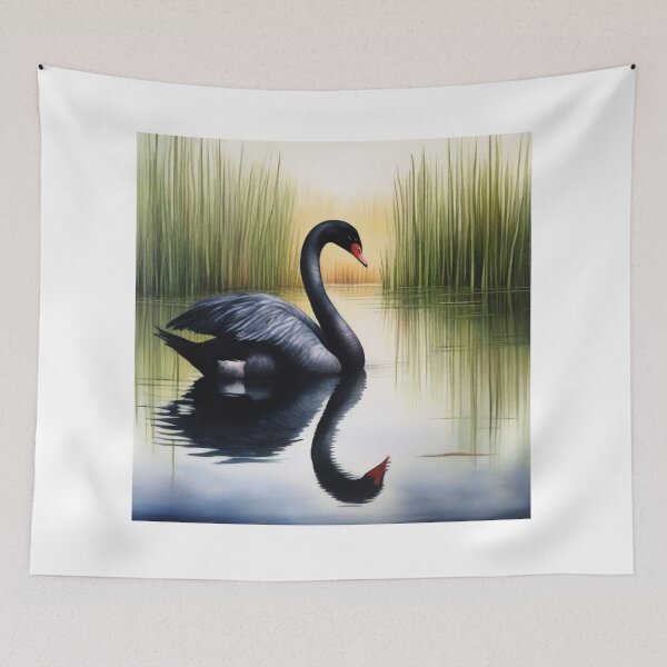 Item preview, Swan designed and sold by Courtney Croxall.
