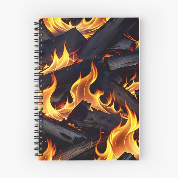 Item preview, Abstract Burning Wood Fire Pattern designed and sold by TheArtOfPat.