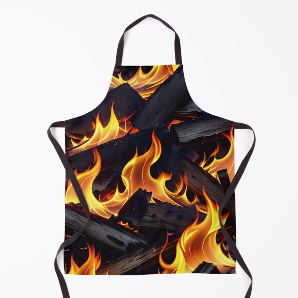 Item preview, Abstract Burning Wood Fire Pattern designed and sold by TheArtOfPat.