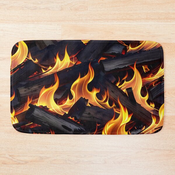 Item preview, Abstract Burning Wood Fire Pattern designed and sold by TheArtOfPat.