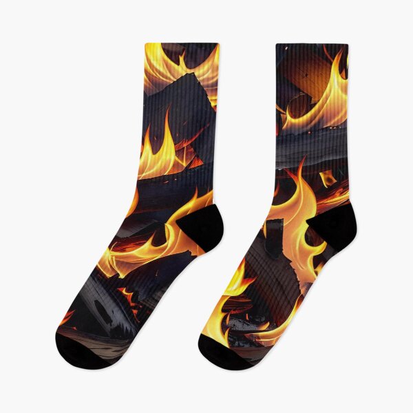 Item preview, Abstract Burning Wood Fire Pattern designed and sold by TheArtOfPat.