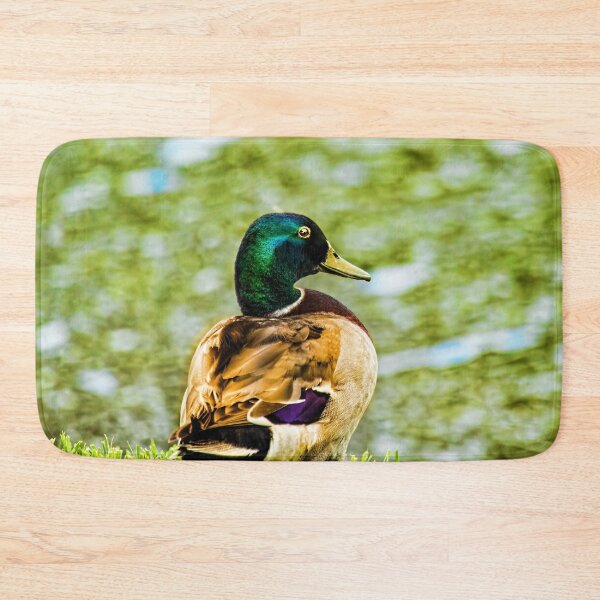 Item preview, Male Mallard Bokeh designed and sold by Kay Brewer.