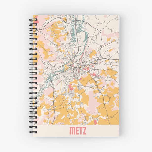 Item preview, Metz City Map Chalk Retro City Map Poster designed and sold by Peek-Designs.