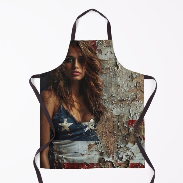 Item preview, Creative Patriotic-Pretty Woman USA Flag C189-6 designed and sold by MPCFICTION.