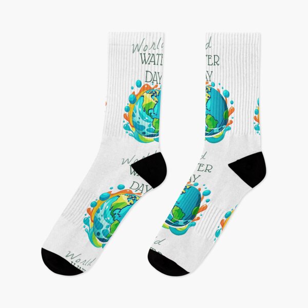 Item preview, Poster for World Water March 22 - Stunning Depiction of Earth with Striking Typography, Promoting Environmental Preservation designed and sold by Rosa Elena Albornoz Mendez.