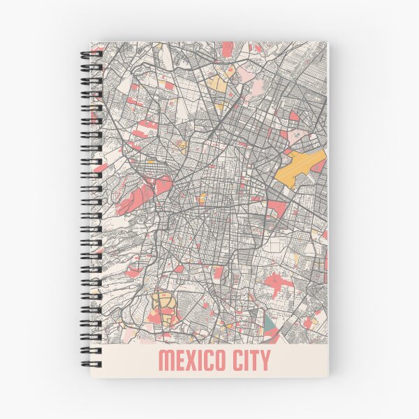 Item preview, Mexico City City Map Chalk Retro City Map Poster designed and sold by Peek-Designs.