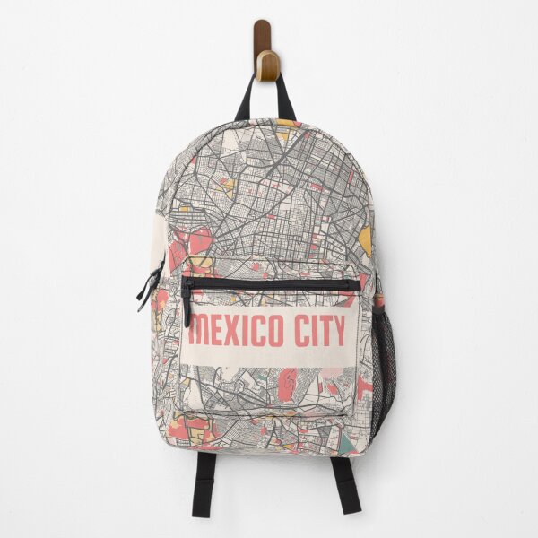 Item preview, Mexico City City Map Chalk Retro City Map Poster designed and sold by Peek-Designs.