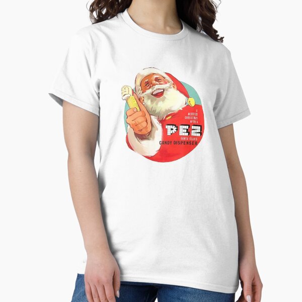 Vista previa del artículo con la obra «Dispensador de dulces PEZ Anuncio retro de Papá Noel», diseñado y vendido por PIXEL POP DESIGNS - Beyond the Norm!.