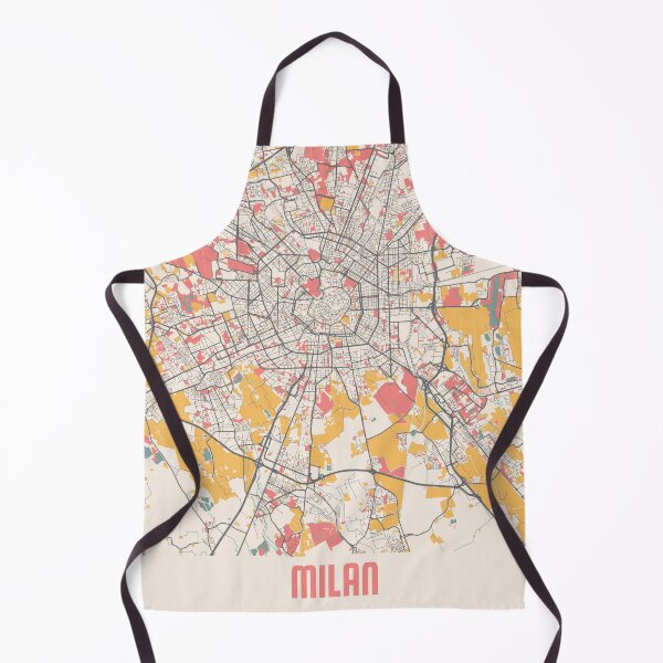 Item preview, Milan City Map Chalk Retro City Map Poster designed and sold by Peek-Designs.